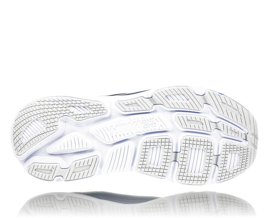 Tenis Hoka One One Hombre Azules/Blancos - Bondi 6 - ESQC05347